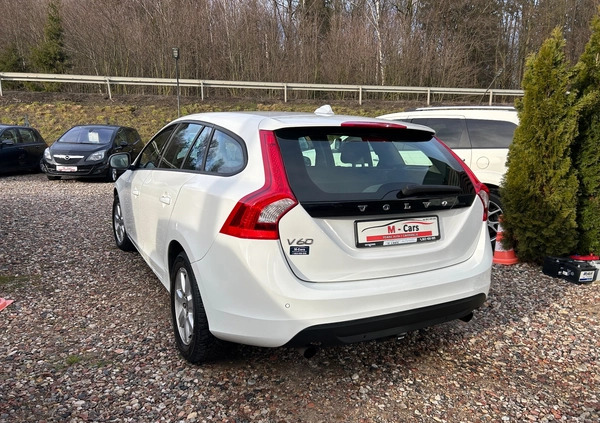 Volvo V60 cena 37900 przebieg: 237000, rok produkcji 2013 z Mrągowo małe 596